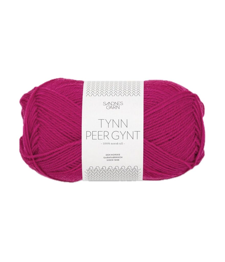 Sandnes Garn Tynn Peer Gynt JAZZY PINK 191-0001100-004600