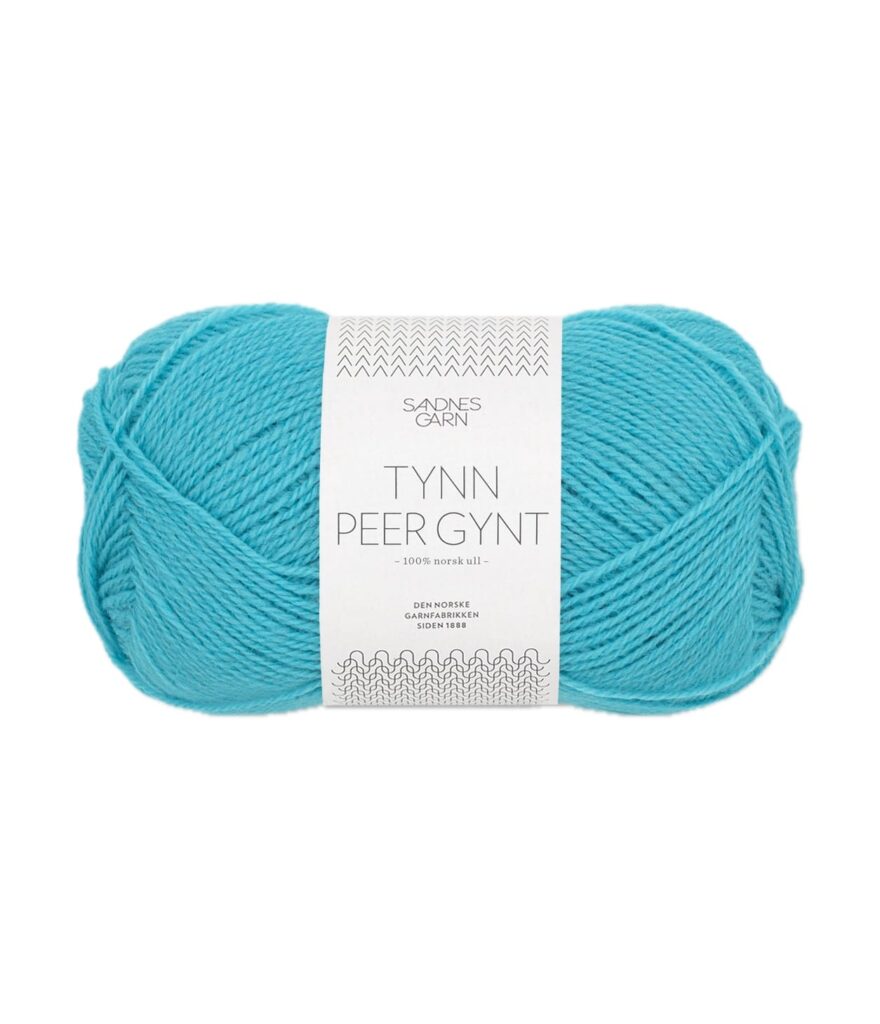 Sandnes Garn Tynn Peer Gynt TURKIS 191-0001100-006315