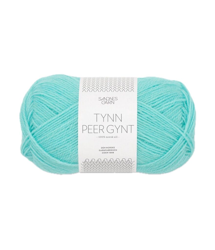 Sandnes Garn Tynn Peer Gynt BLA TURKIS 191-0001100-007213