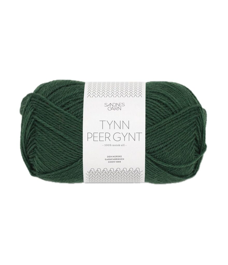 Sandnes Garn Tynn Peer Gynt SKOGGRONN 191-0001100-008082