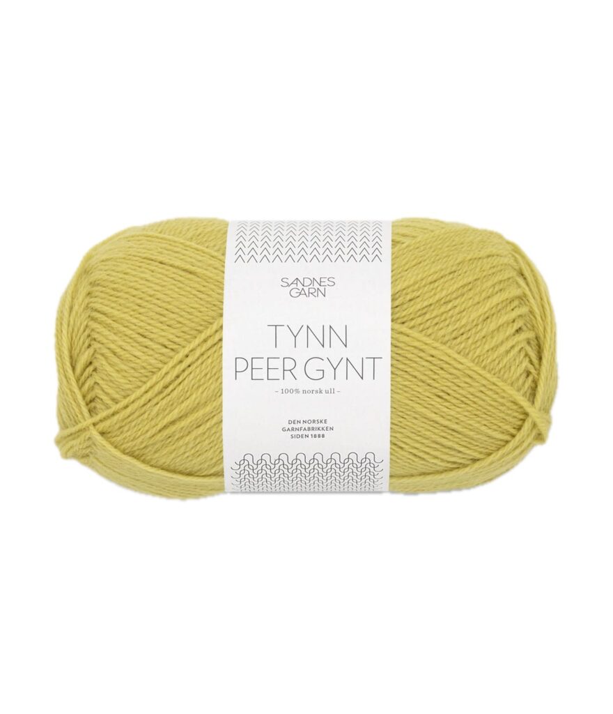 Sandnes Garn Tynn Peer Gynt SUNNY LIME 191-0001100-009825