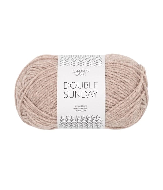 Sandnes Garn Double Sunday BEIGMELERT 191-0001115-002650