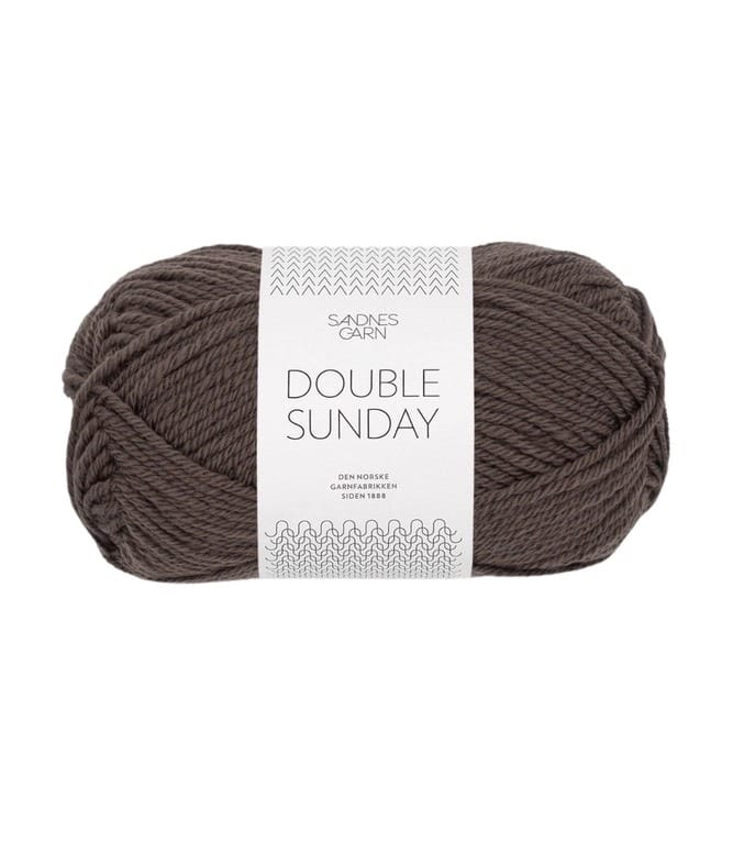 Sandnes Garn Double Sunday MORK SJOKOLADE 191-0001115-003880