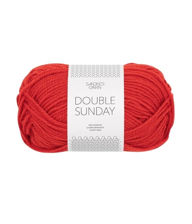 Sandnes Garn Double Sunday SCARLET RED 191-0001115-004018