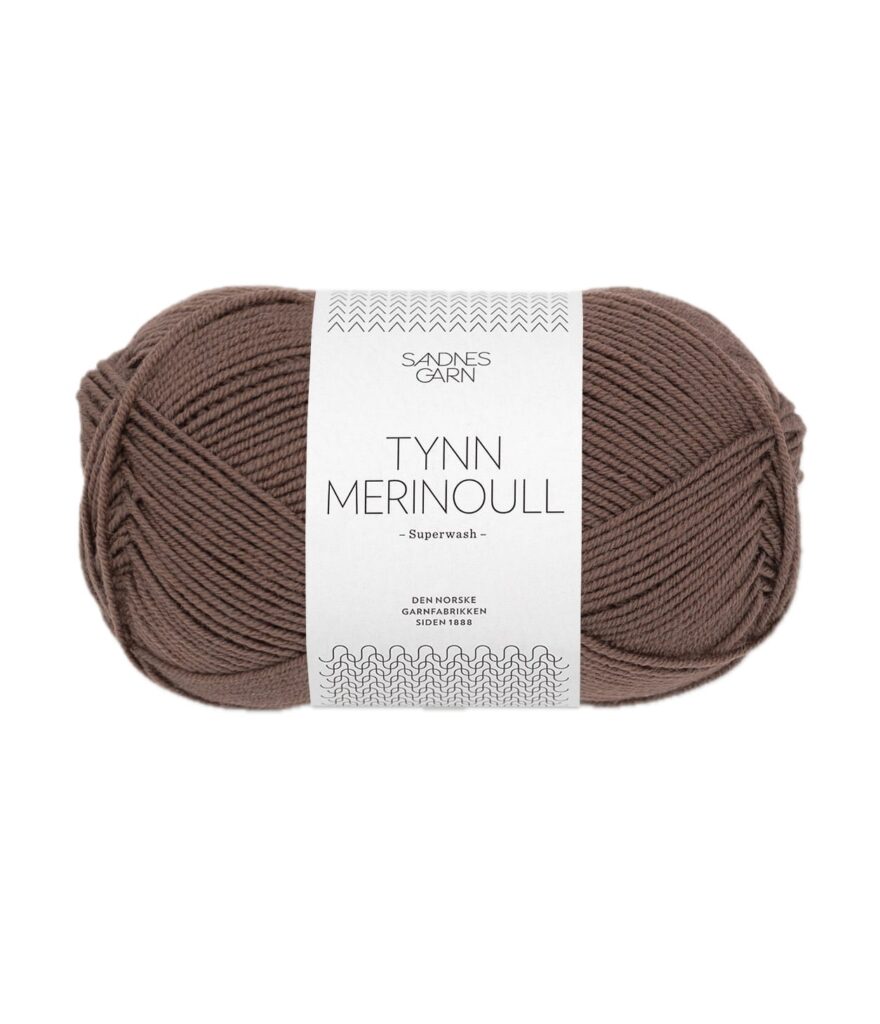 Sandnes Garn Tynn Merinoull MEDIUM BROWN 191-0001181-003161