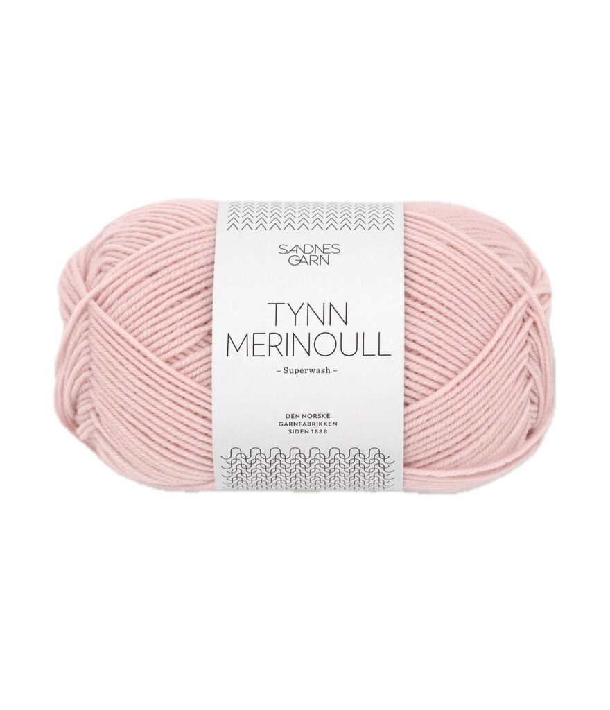 Sandnes Garn Tynn Merinoull POWDER PINK 191-0001181-003511