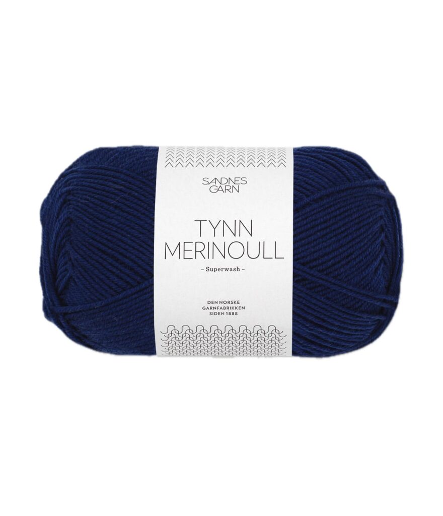 Sandnes Garn Tynn Merinoull NAVY 191-0001181-005575