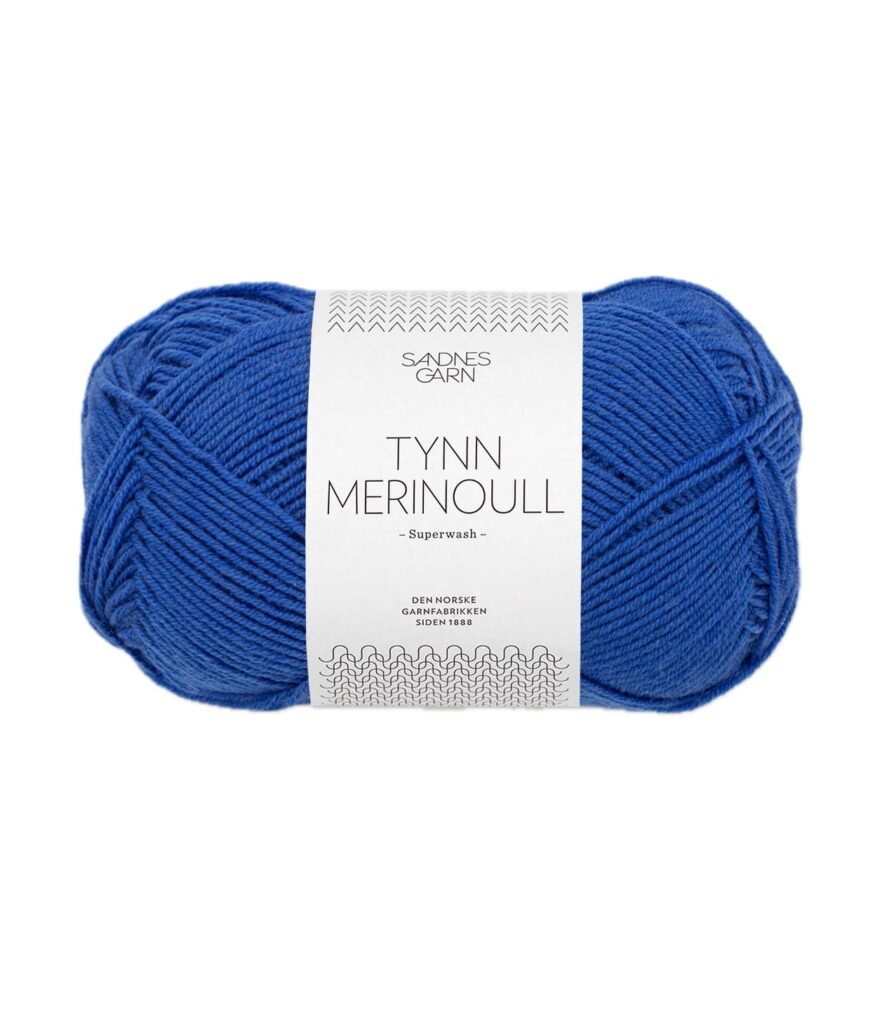 Sandnes Garn Tynn Merinoull DAZZLING BLUE 191-0001181-005845