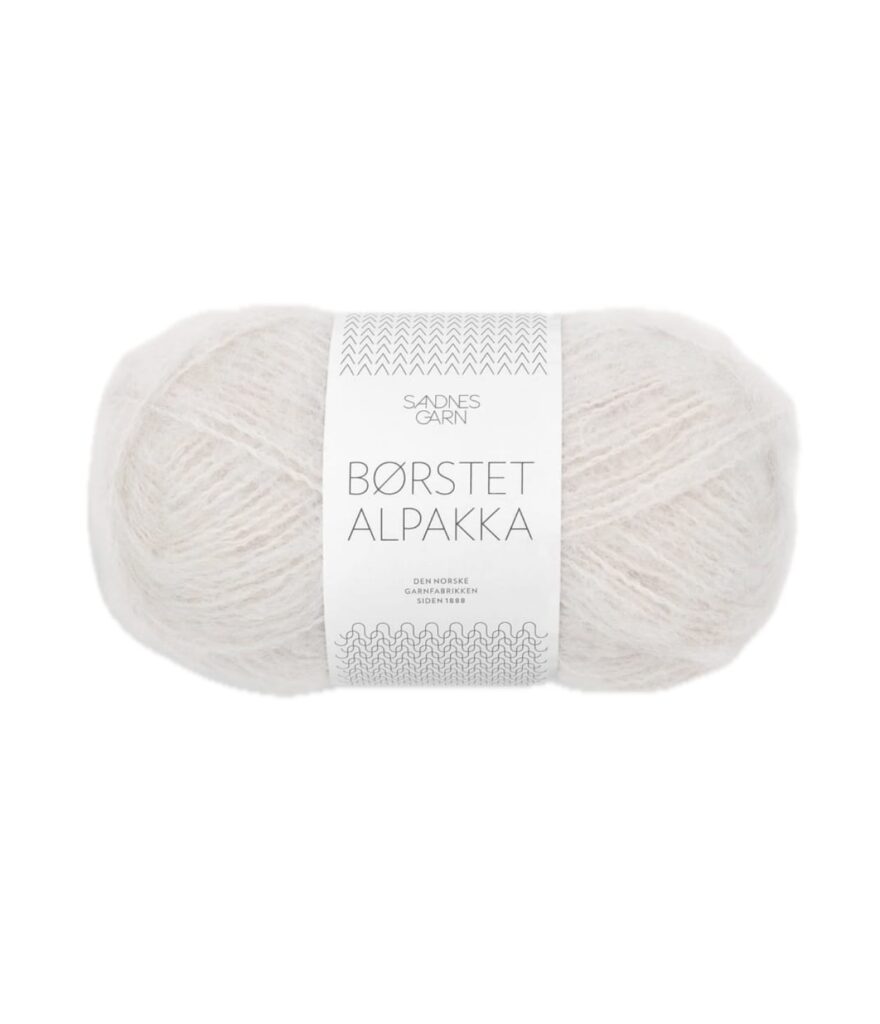 Sandnes Garn Børstet Alpakka PORSELEN 191-0001190-001014