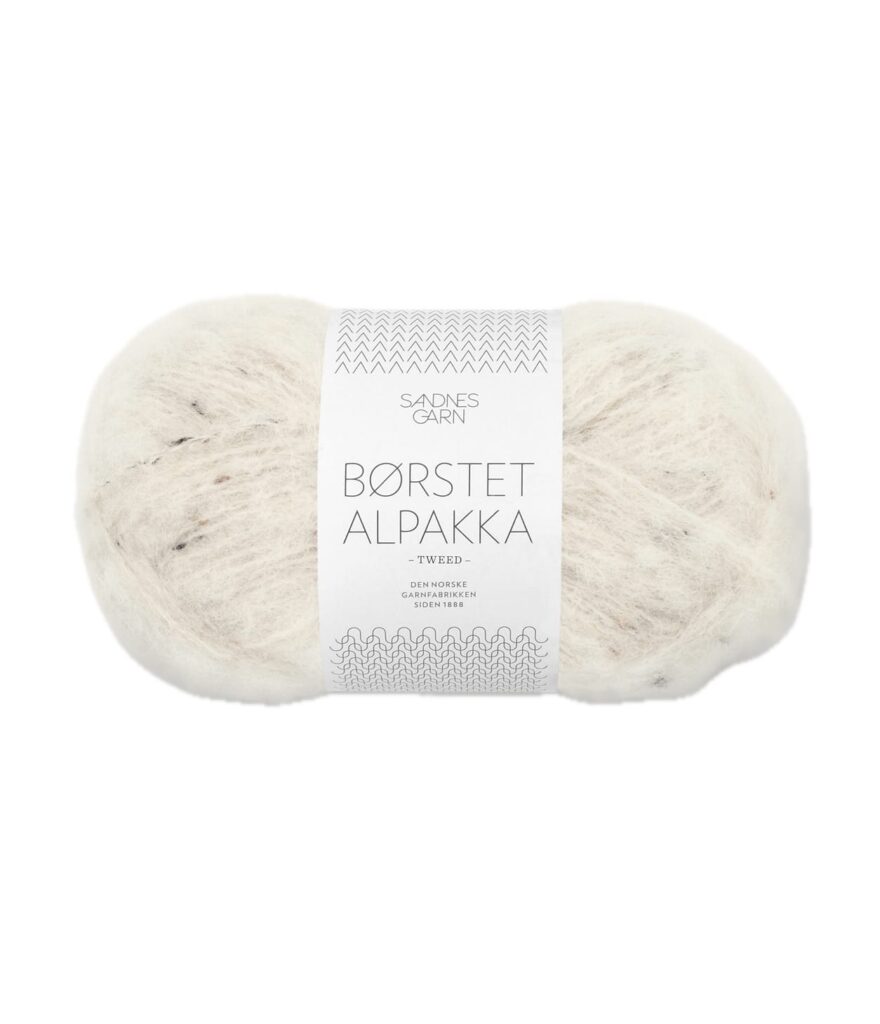 Sandnes Garn Børstet Alpakka NATURE TWEED 191-0001190-002523