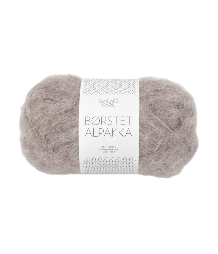 Sandnes Garn Børstet Alpakka BEIGE MOTTLED 191-0001190-002650