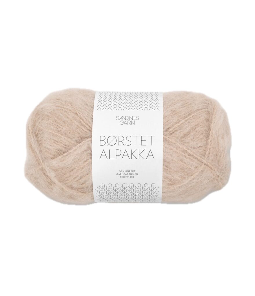 Sandnes Garn Børstet Alpakka BEIGE 191-0001190-003021