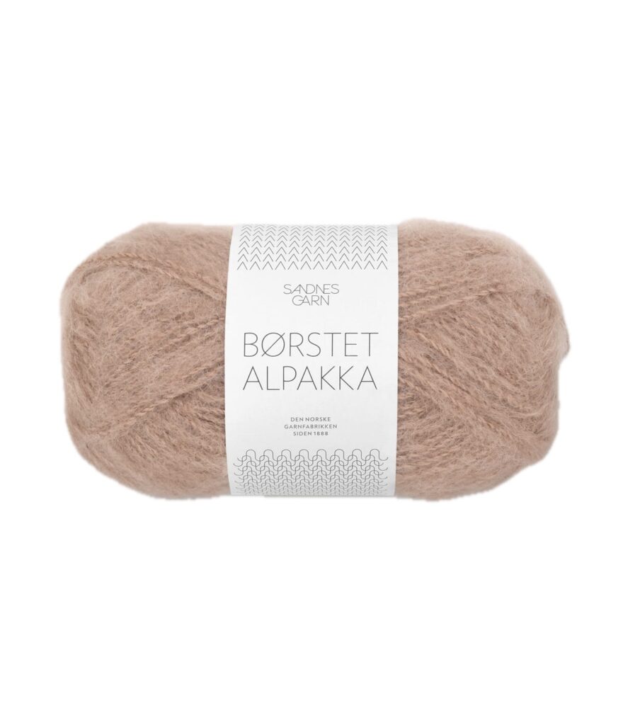 Sandnes Garn Børstet Alpakka CAFFÈ LATTE 191-0001190-003040