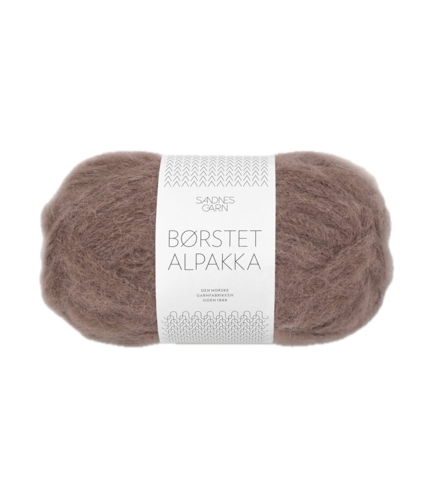 Sandnes Garn Børstet Alpakka EIKENØTT 191-0001190-003161