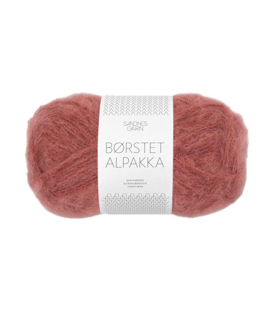 Sandnes Garn Børstet Alpakka MARSALA 191-0001190-004034