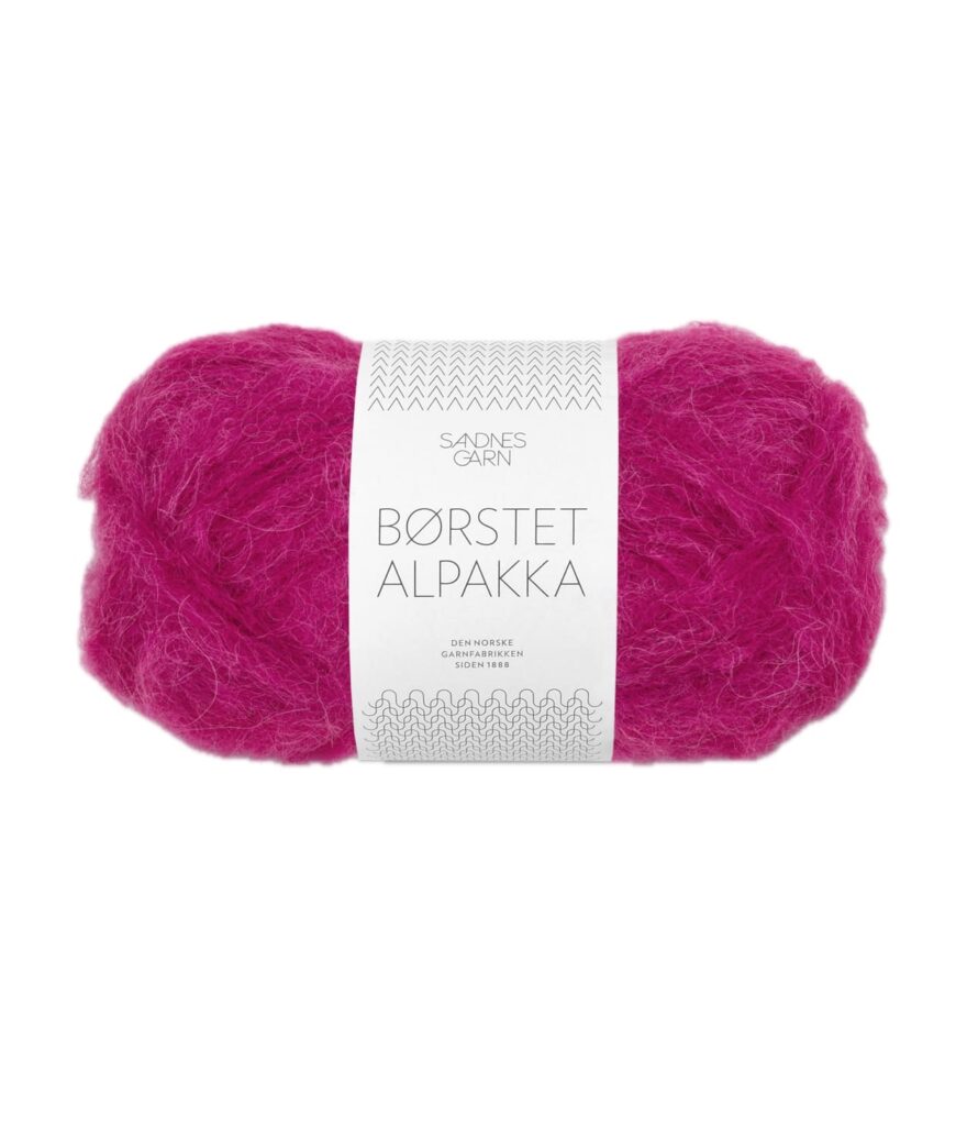 Sandnes Garn Børstet Alpakka JAZZY PINK 191-0001190-004600