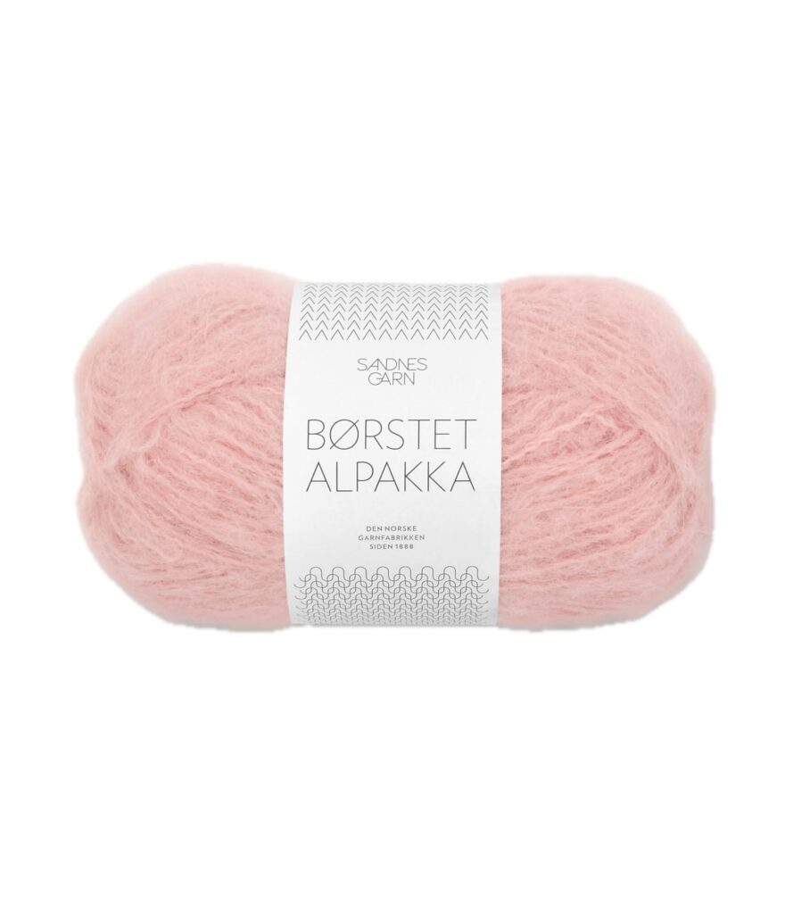 Sandnes Garn Børstet Alpakka POWDER PINK 191-0001190-004602