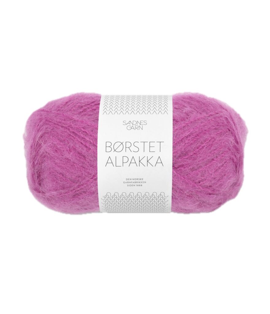 Sandnes Garn Børstet Alpakka MAGENTA 191-0001190-004628