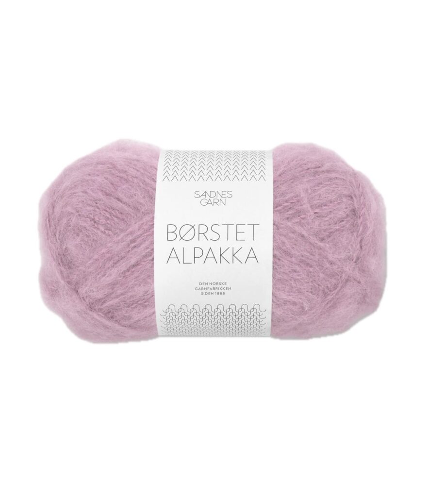 Sandnes Garn Børstet Alpakka ROSA LAVENDEL 191-0001190-004632