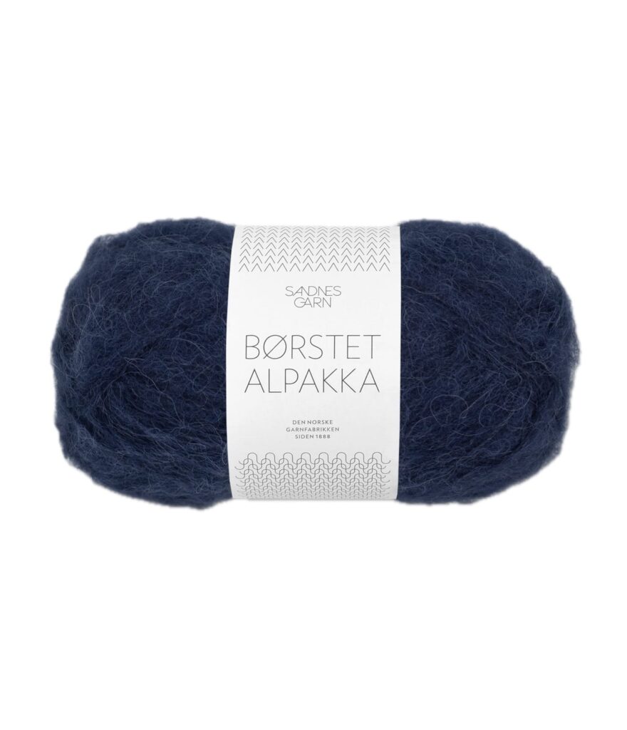 Sandnes Garn Børstet Alpakka NAVY 191-0001190-005575