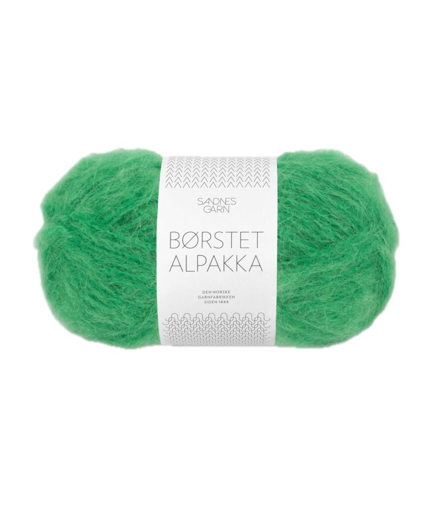 Sandnes Garn Børstet Alpakka JELLY BEAN GREEN 191-0001190-008236