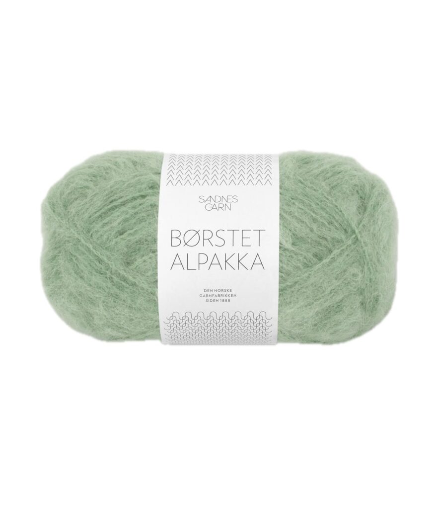 Sandnes Garn Børstet Alpakka PISTASJ IS 191-0001190-008532