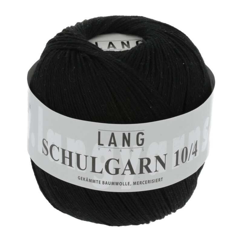 SCHULGARN 10/4 LANG - 1 - SCHWARZ 1.0004