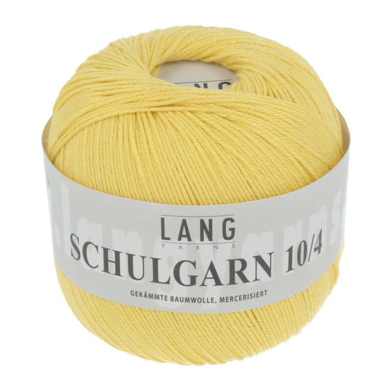 SCHULGARN 10/4 LANG - 1 - GELB 1.0013