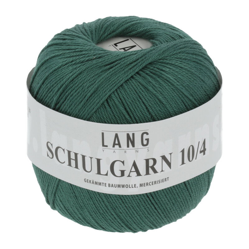 SCHULGARN 10/4 LANG - 1 - TANNENGRÜN 1.0018