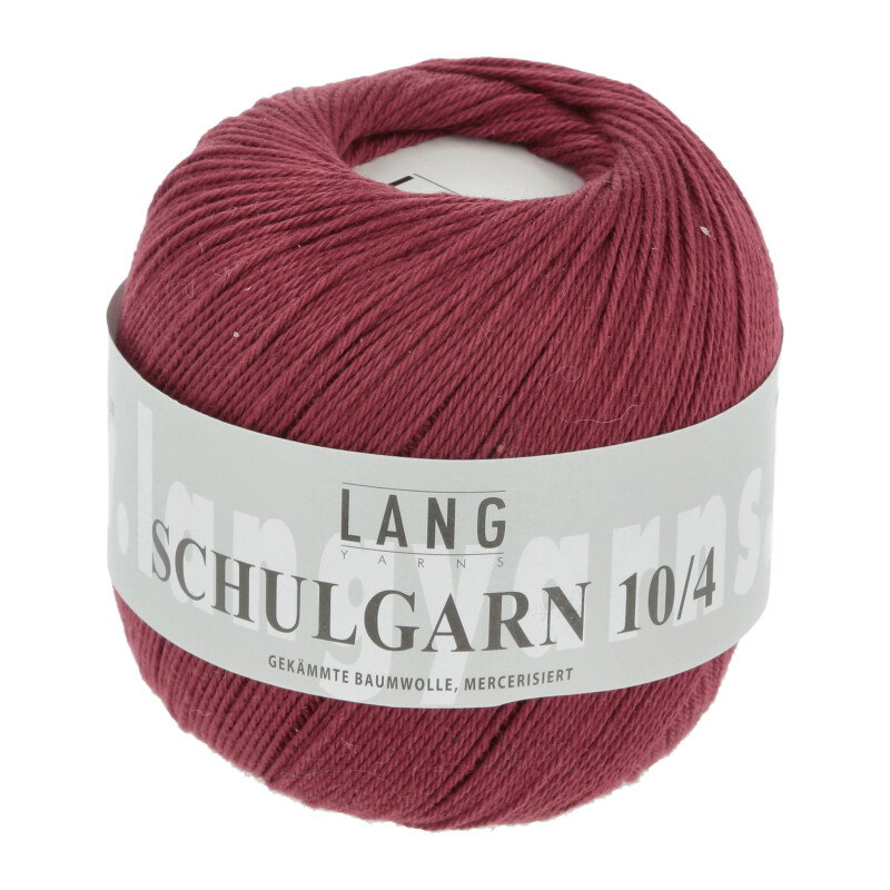 SCHULGARN 10/4 LANG - 1 - BORDEAUX 1.0063