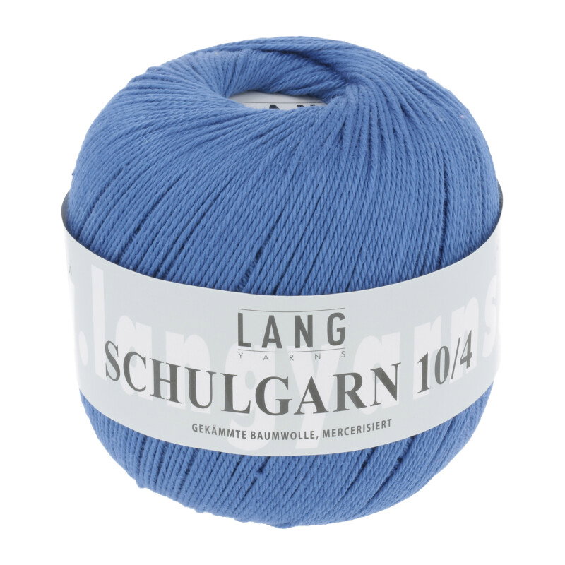 SCHULGARN 10/4 LANG - 1 - TAUBENBLAU 1.0078