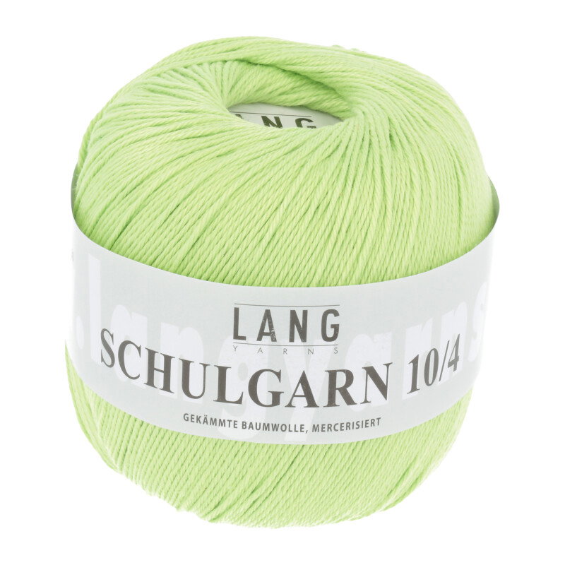 SCHULGARN 10/4 LANG - 1 - HELLGRÜN 1.0097