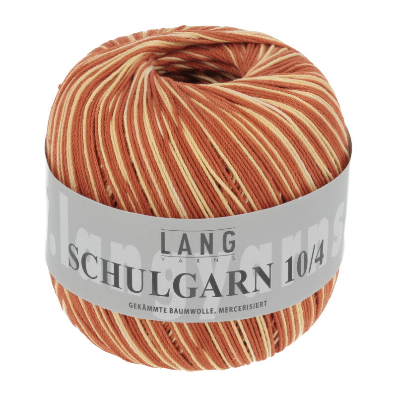 SCHULGARN 10/4 LANG - 1 - ORANGE OMBRÉ 1.0159