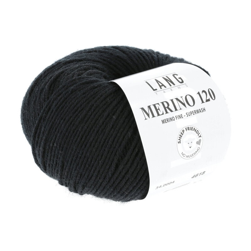 MERINO 120 - 34 - SCHWARZ 34.0004
