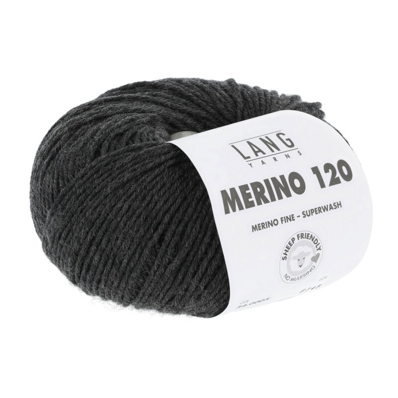 MERINO 120 - 34 - ANTHRAZIT MÉLANGE 34.0005