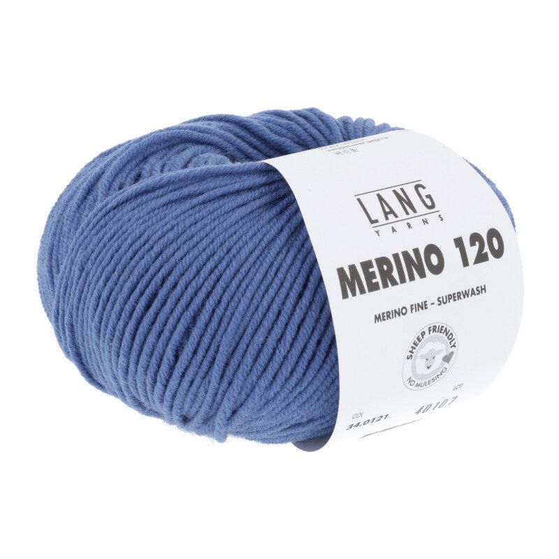 MERINO 120 - 34 - KOBALT 34.0121