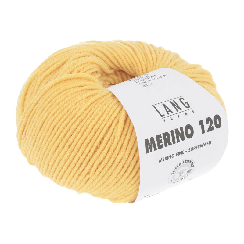 MERINO 120 - 34 - GOLDGELB 34.0149