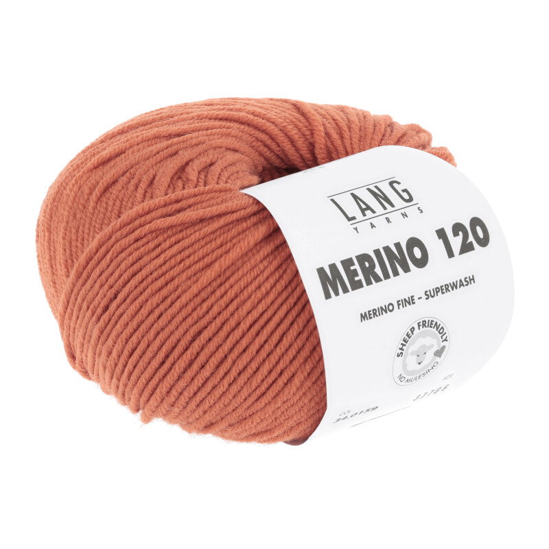 MERINO 120 - 34 - MANDARINE 34.0159