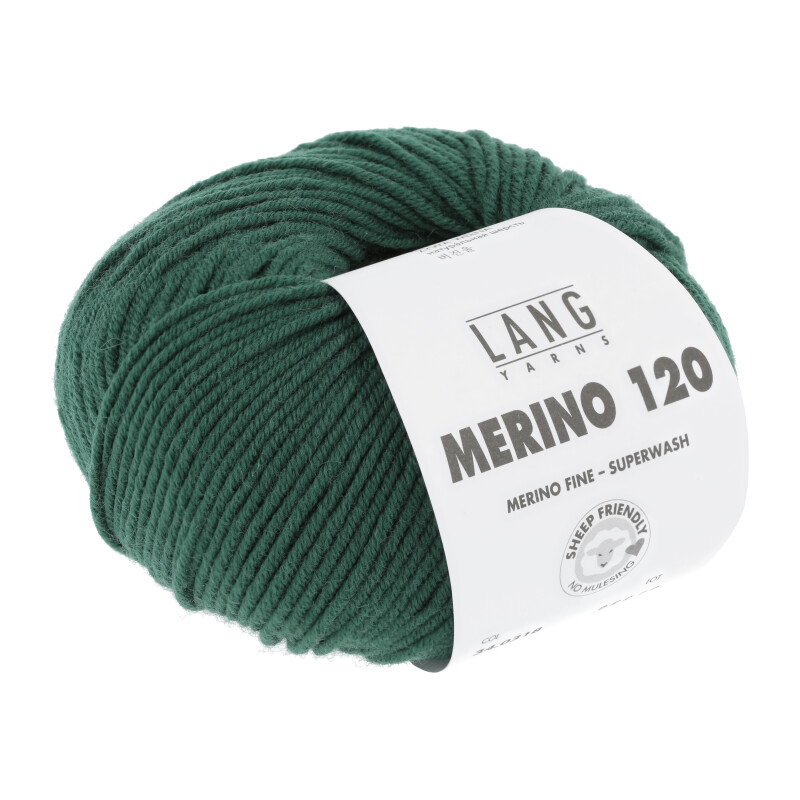 MERINO 120 - 34 - DUNKELGRÜN 34.0318