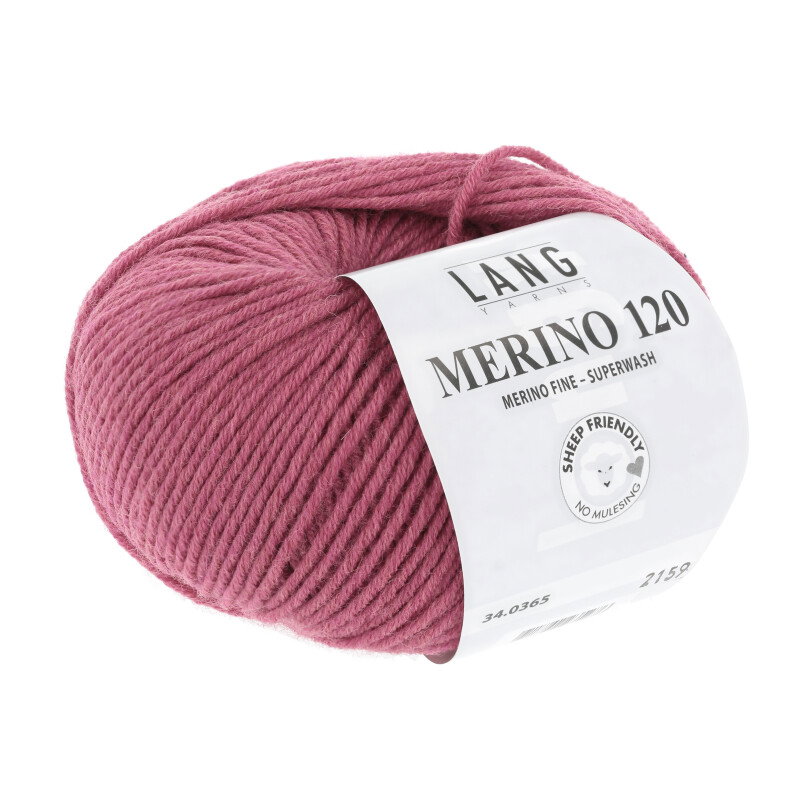 MERINO 120 - 34 - HIMBEERE MÉLANGE 34.0365