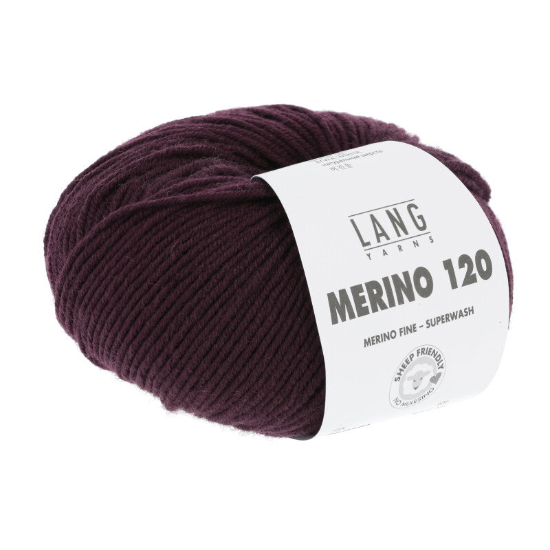 MERINO 120 - 34 - AUBERGINE 34.0390