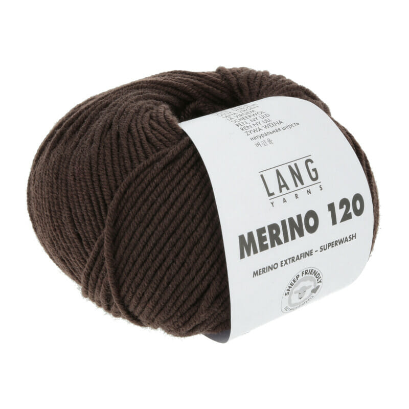 MERINO 120 - 34 - DUNKELBRAUN 34.0468