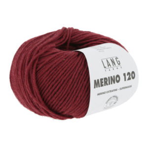 MERINO 120 - 34 - DUNKELROT MÉLANGE 34.0562