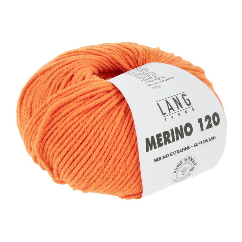 MERINO 120 - 34 - ORANGE NEON 34.0659