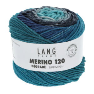 MERINO 120 DÉGRADÉ - 37 - BLAU 37.0005