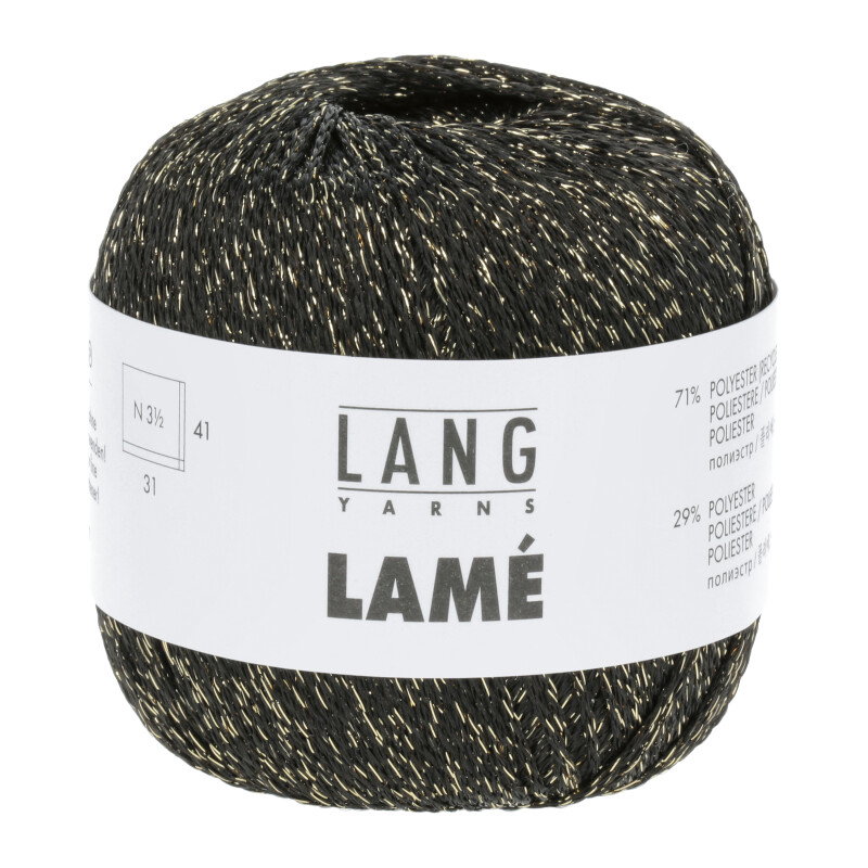 LAMÉ - 38 - SCHWARZ 38.0004