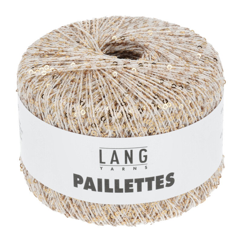 PAILLETTES - 39 - WEISS/GOLD 39.0002