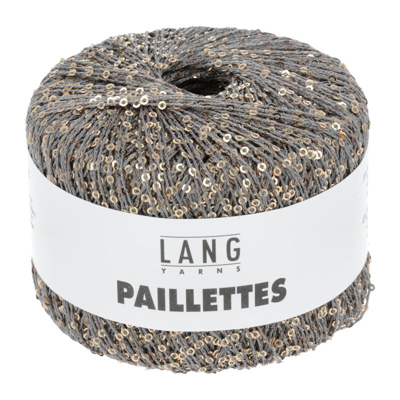 PAILLETTES - 39 - GRAU/GOLD 39.0003