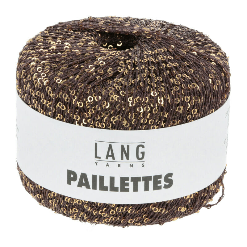 PAILLETTES - 39 - BRAUN/GOLD 39.0068
