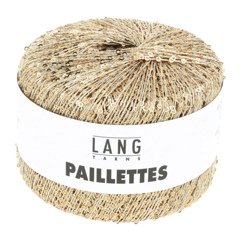 PAILLETTES - 39 - HELLBEIGE/GRÜN 39.0096